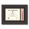 ArtToFrames 8x10 inch Diploma Frame with Tassel Opening - Framed with Black and Gold Mats, Comes with Regular Glass and Sawtooth Hanger for Wall Hanging (DT-8x10)